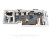 3d Floor Plan -A