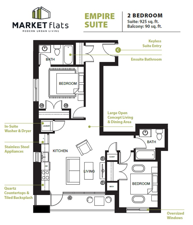 Photo - Huge Two Bedroom Unit in Downtown Kitchener! Unit 210