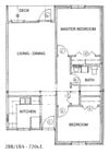 2BR/1BA