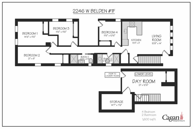 Photo - 2246 W Belden Ave Condo Unit 3F