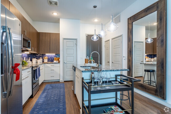 1BR, 1BA - 712SF A1 - Kitchen