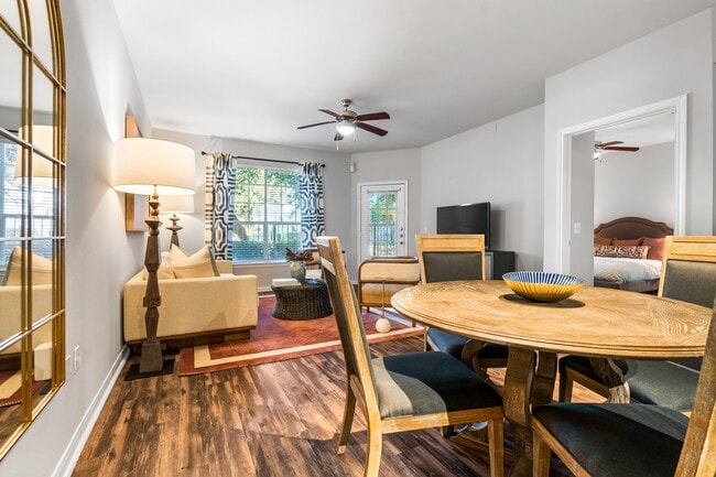 Dining Room & Living Space - Villas at Hermann Park