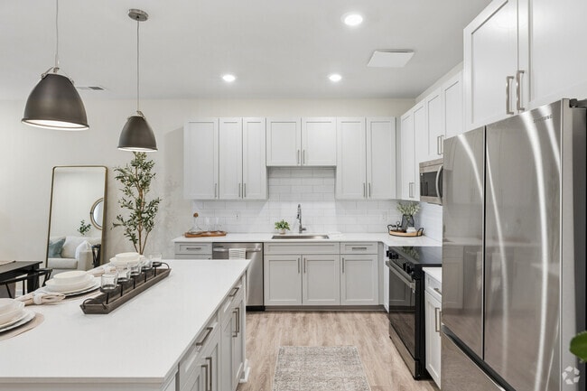 B1 - 2BR, 2BA - 1,174SF - Kitchen - Arbor View Townhomes