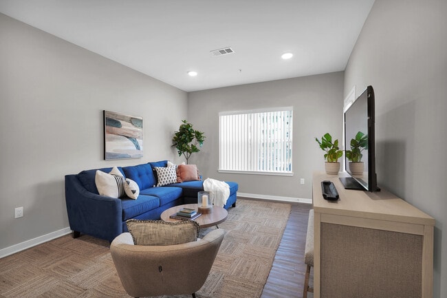 2 Bedroom Inside Apartment - Living Room - Saddle Brook Landings