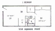 1BR/1BA