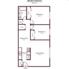2BR/1BA