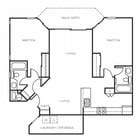 Plan A + Twin Master Suites