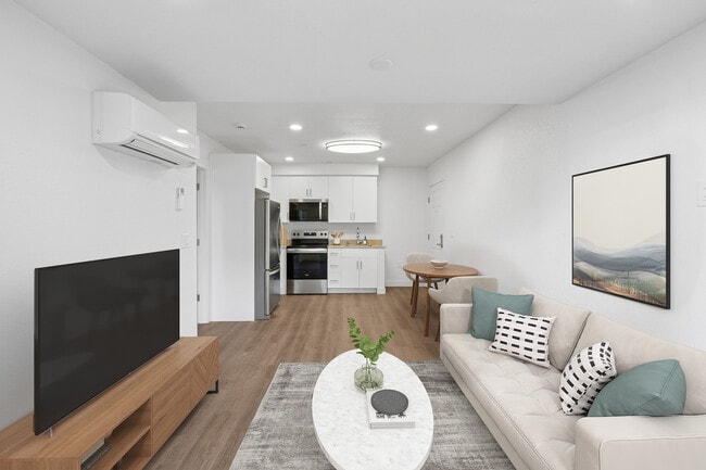 Renovated Package living room and kitchen