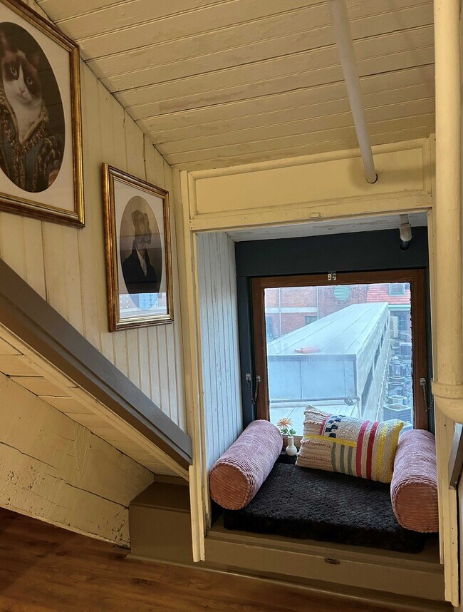Cozy window seat