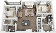 b2 floor plan Leigh House
