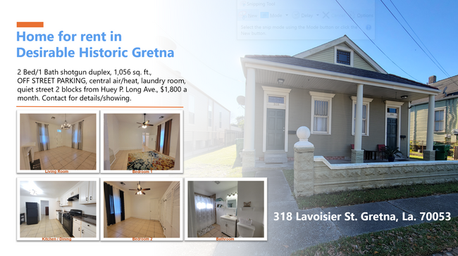 Home Overview - 318 Lavoisier St House