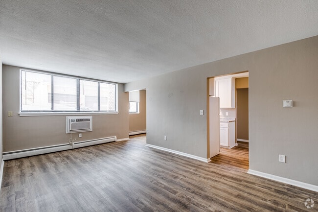 2BR, 1BA - Living Room, Kitchen and Dining - 1355 Bldg