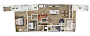 C9 floor plan The Seventeen Hundred on East