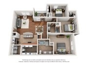 The Oxford floor plan Montage at Cinco Ranch