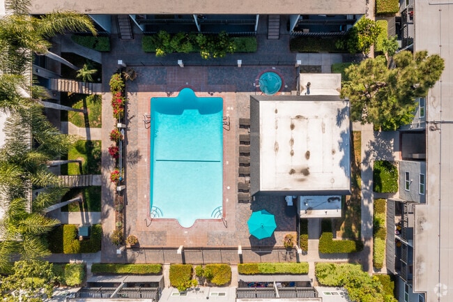 Pool and Lounge Area - Summer Crest Apartments