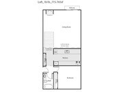 1BR/1BA with Loft