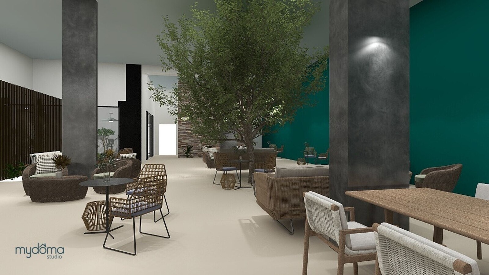 Photo - City-View 1BR Where the Price Includes Everything - 580 sq ft · from $1,356/mo — all utilities ... Unidad 202