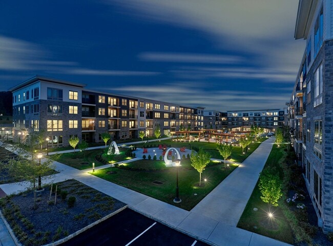 The Courtyard at Dusk