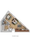 S2 - Studio - 651 sqft