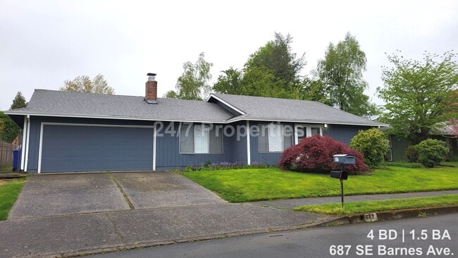 Building Photo - Comfortable 4 BD | 1.5 BA Home w/ Large Yard - Gresham