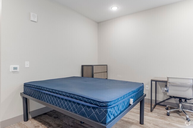 Studio - 455SF - Bedroom