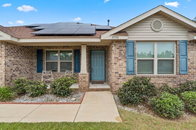 Photo - All-Brick Beauty with Solar Savings and So... Casa