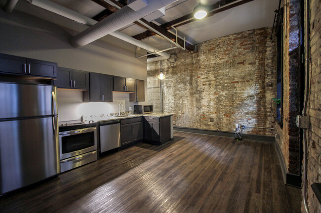 1-Bedroom Kitchen/Living Area - LOFTS of West 9