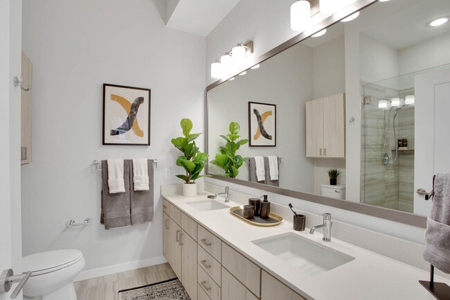 Spacious Model Bathroom