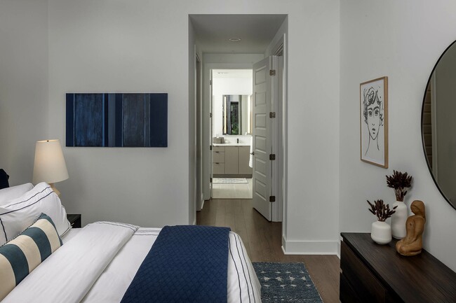 Spacious bedrooms with en suite bathrooms