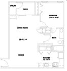 1BR/1BA