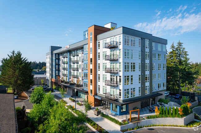 Building View NE - The Larson Apartments