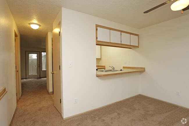 Living Room - Two Bedroom Townhome