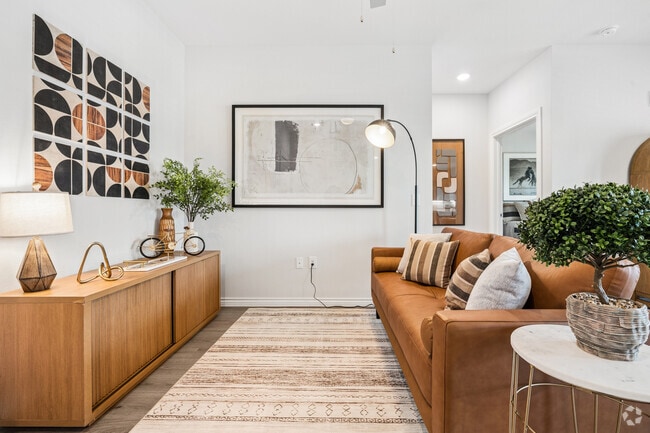 2BR, 2BA - 1,196SF - Living Room