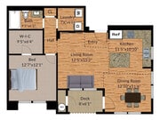 1D floor plan The Tobin Estate