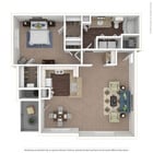 1X1LG: Beds - 1: Baths - 1: SqFt Range - 965 to 965