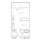 Studio Floor Plan