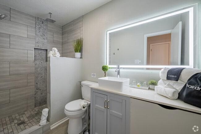 1BR, 1BA - 550SF - Bathroom