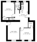 2BR/1BA