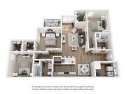 C4 - 3x2, 1,389 SqFt