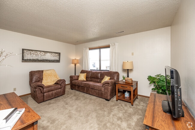 2BR, 1BA - 750 SF - Living Room