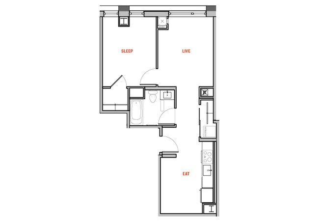 The Eddy — floor plan photo