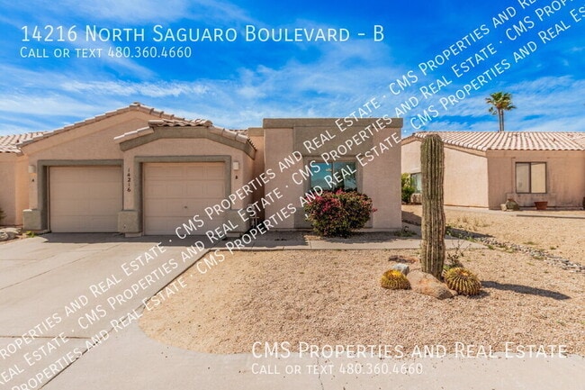 Building Photo - 14216 N Saguaro Blvd Unit B