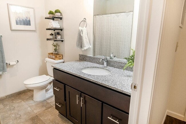 A clean and modern space for daily routines. - Deerfield Place