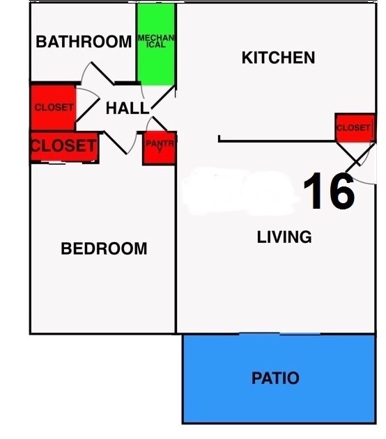 Robinwood Apartments - Robinwood Apartments Unit 16