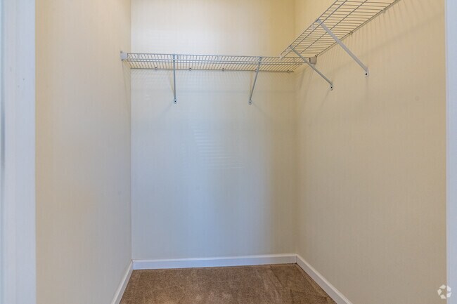 1BR, 1BA - Bedroom Closet - Morton Estates Apartments