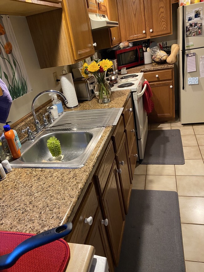 Kitchen w/new countertop and sink - 202 7th St Unit #202