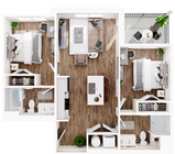 signature student living two bedroom apartment