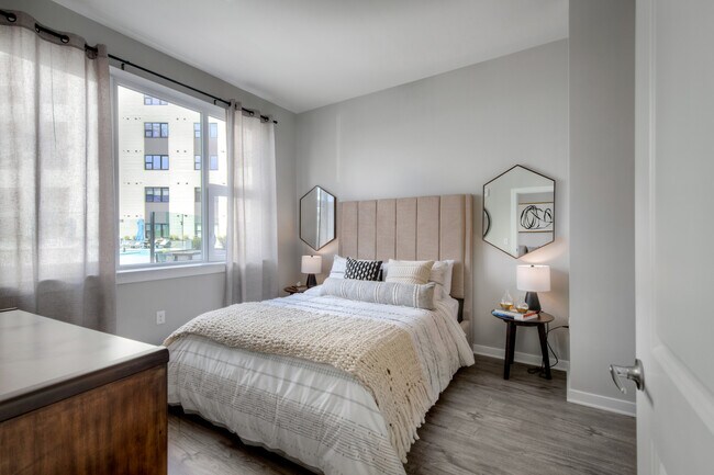 Bedrooms with hard surface flooring