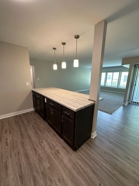 Open Concept Kitchen Overlooking Spacious Living & Dining Rooms