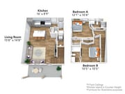 2 Bedroom Townhome Clemson Furnished